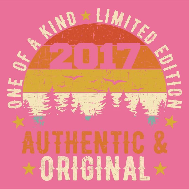 Original 2017 authentisches Geburtstagsgeschenk 2017
