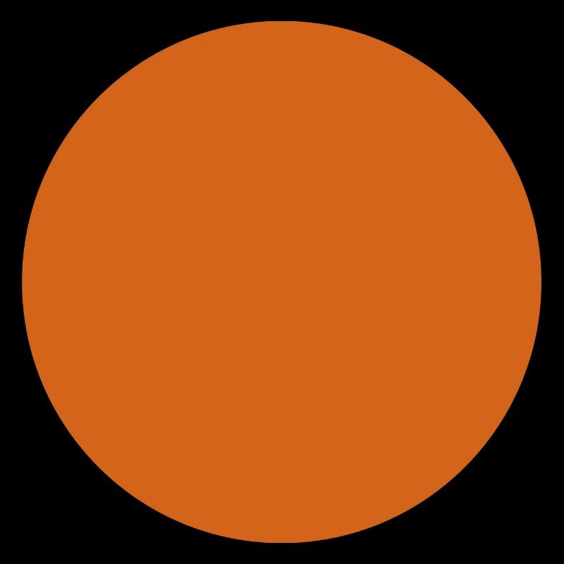 Orange - Circle - Pumpkin