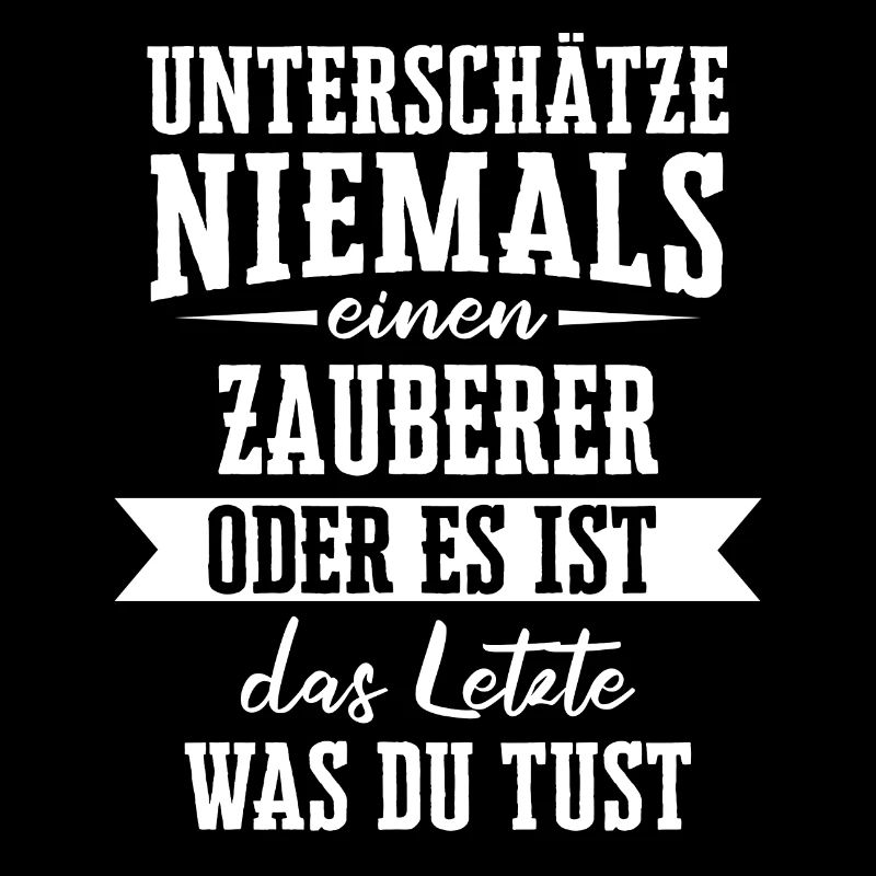 Zauberer Zaubern Magier Zaubertricks Spruch