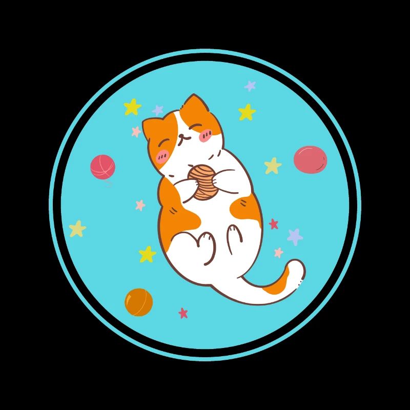 Cute playing kitten