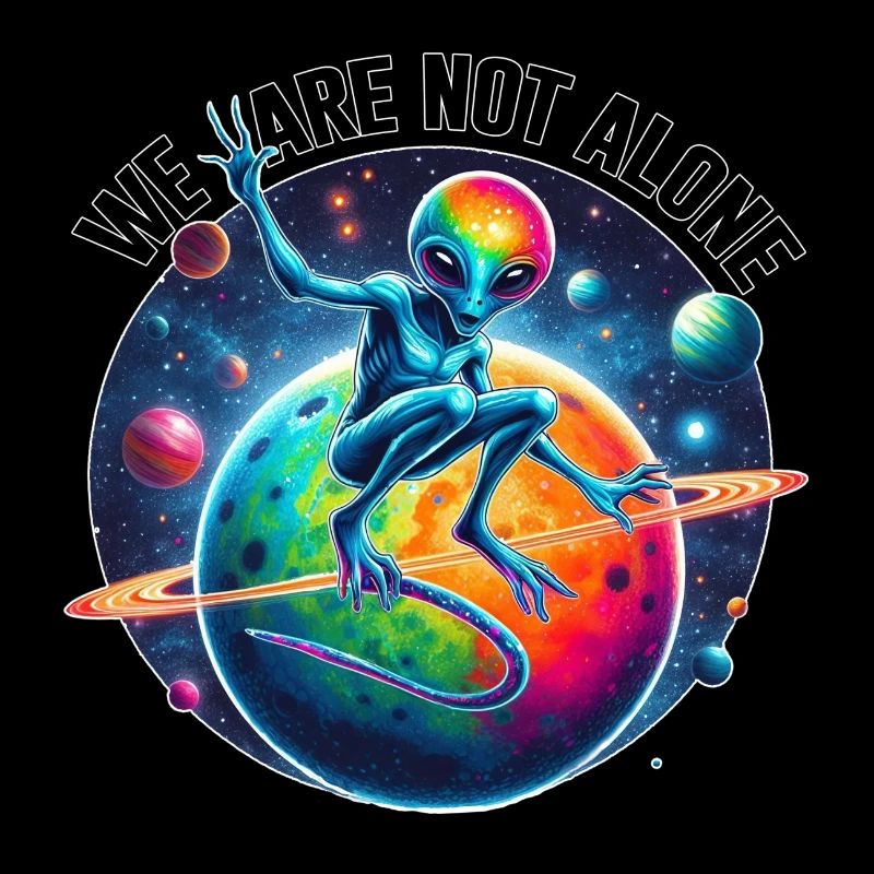 We are not alone....