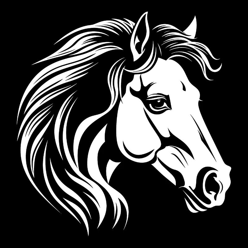 Portrait de cheval