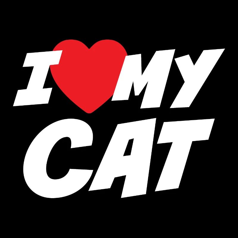 Ich liebe meine Katze