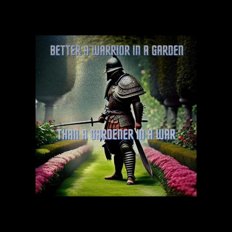 Be a warrior in a Garden