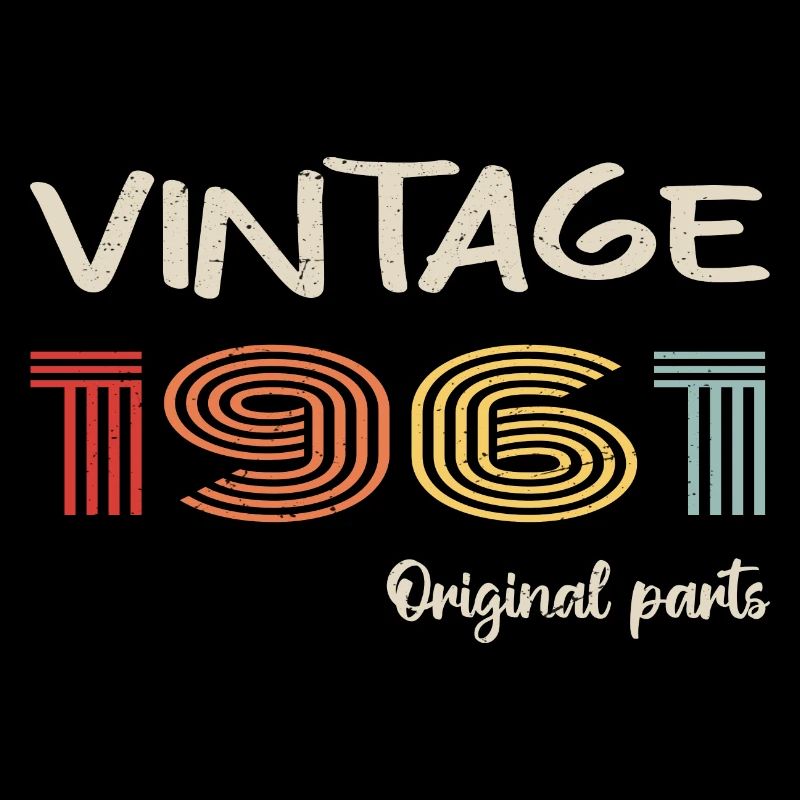 Original 1961 Vintage | Geburtstagsgeschenk 1961