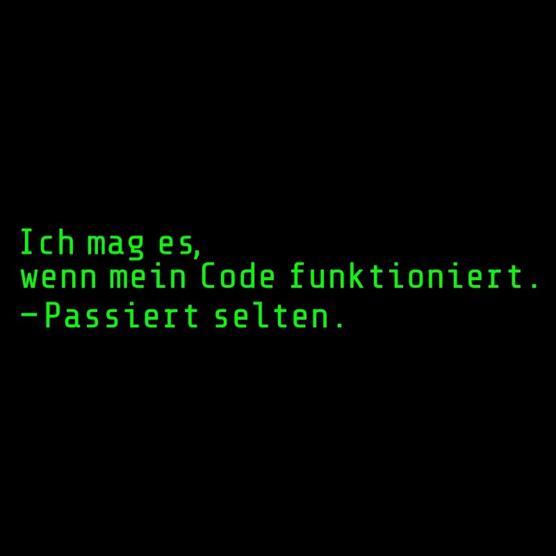 Programmierer-Humor: Code funktioniert selten