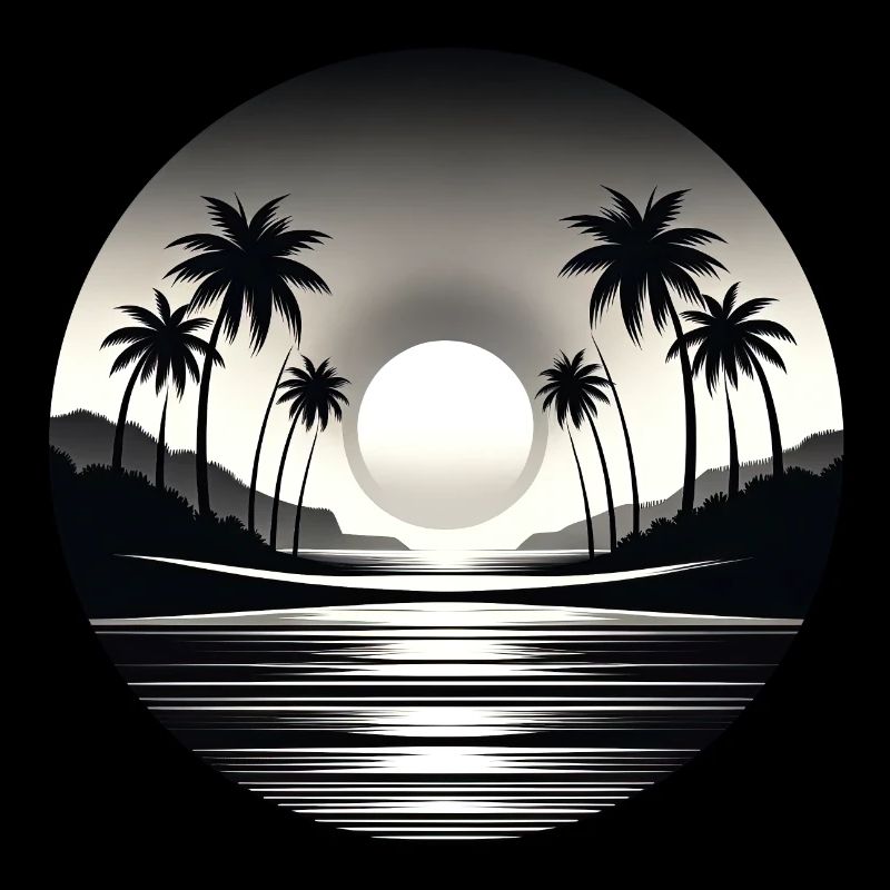 Escapade tropicale au clair de lune
