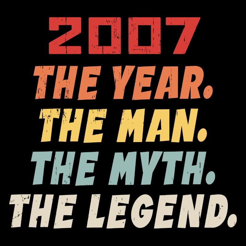 2007 Geburtstagsgeschenk, The Legends Born 2007
