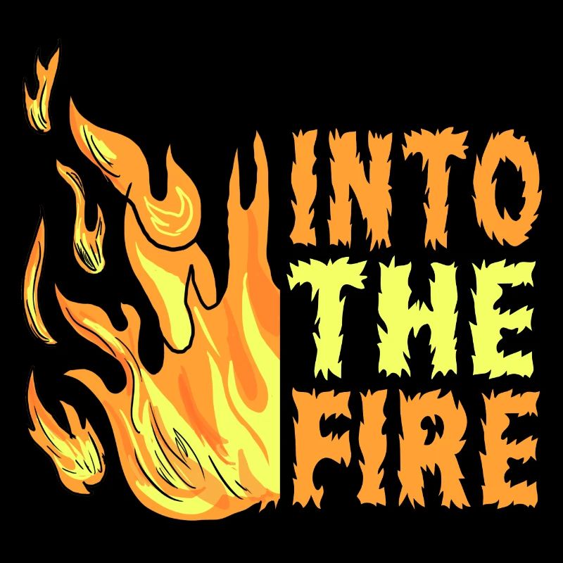Into the Fire - In flames