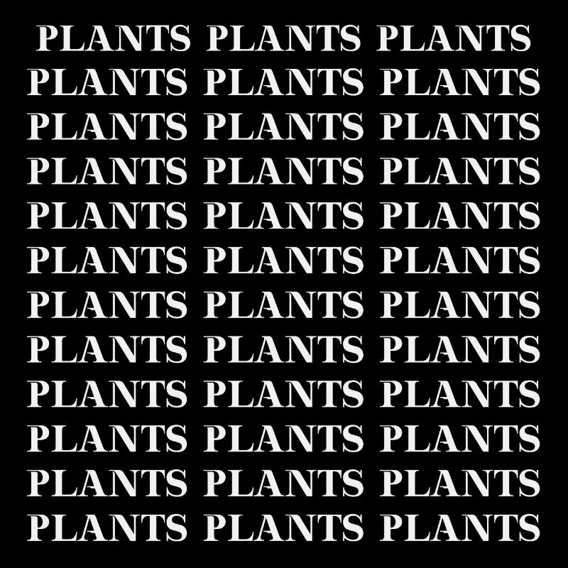 Plants Plant Plants Vegan Gift Idea