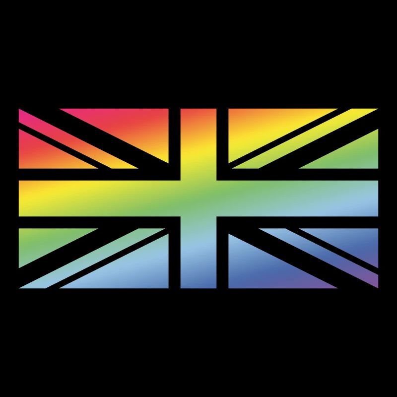 Union Jack / Rainbow Flag (Great Britain / UK)