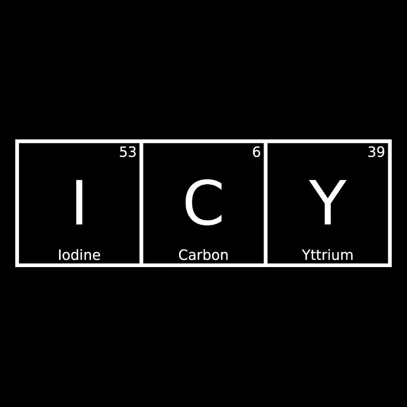 Icy Name First Name Chemistry Periodic Table Elements