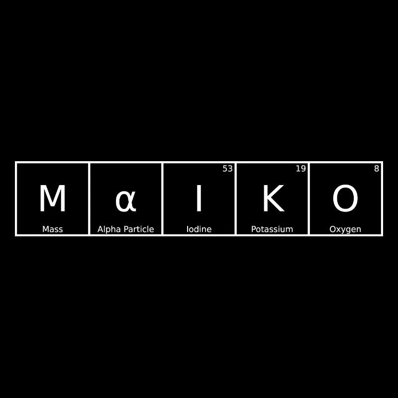Maiko Name First Name Chemistry Periodic Table Elements