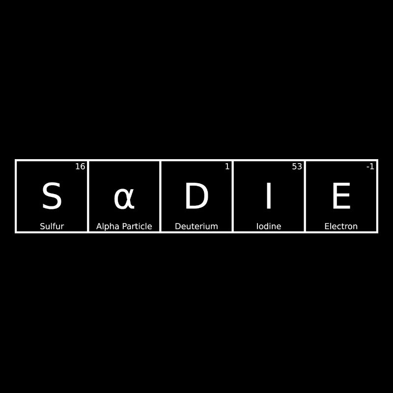 Sadie Name First name Chemistry Periodic Table Elements