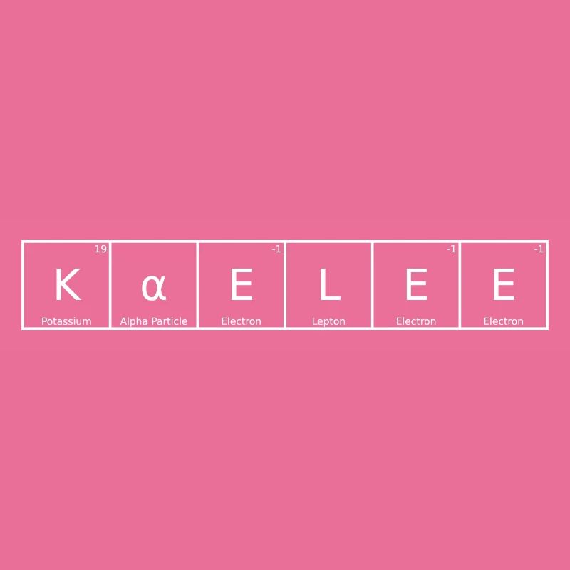Kaelee Surname First Name Chemistry Periodic Table Elements