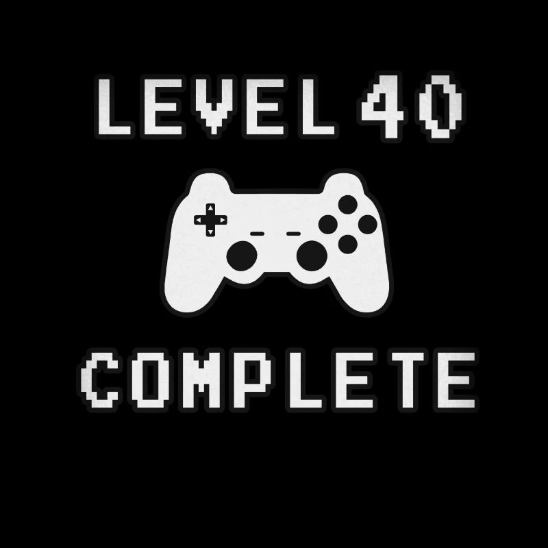 Level 40 Complete 40. Geburtstag 1979