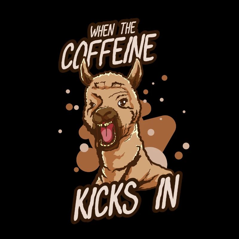 Alpaca Camel Spun Coffee Caffeine Wild