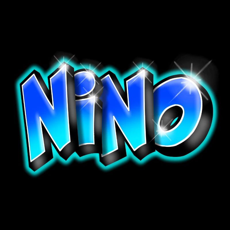 NINO graffiti name printable