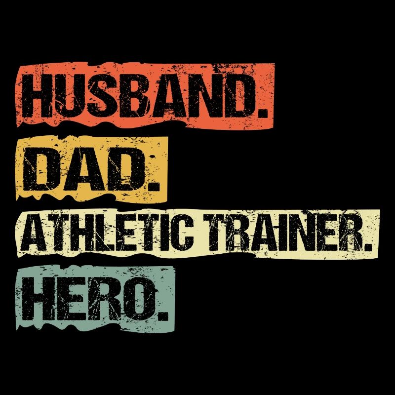 Athletic Trainer Dad Ehemann Sprüche Lustige