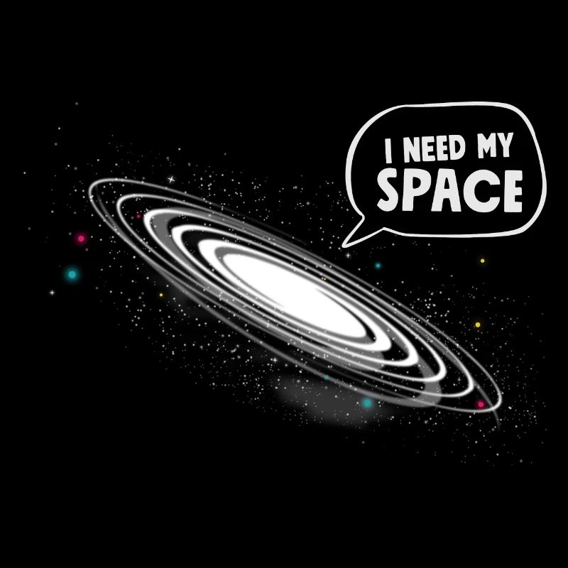 Funny Astronomy Astronaut I Need My Space