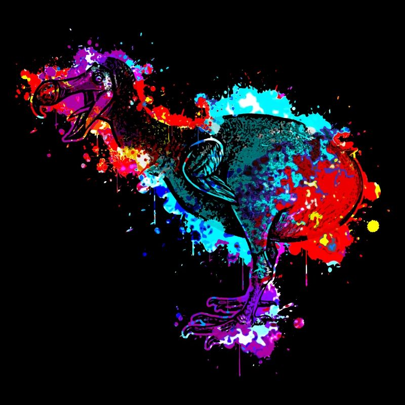 Dodo - Ein ausgestorbener flugunfähiger Vogel