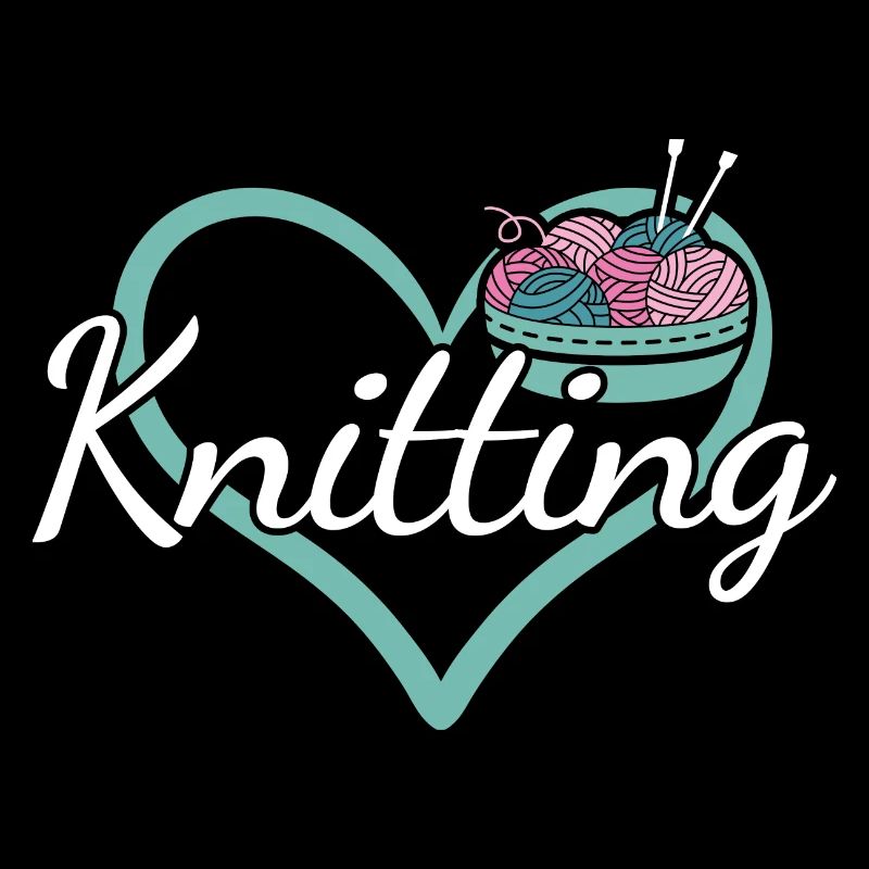 Knitter Heart Knitting
