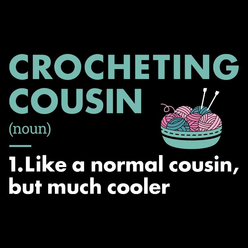 Crocheter Cousin Definition Crocheting