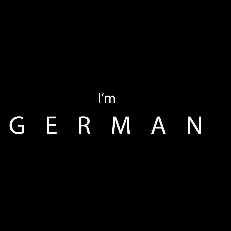 IM GERMAN white