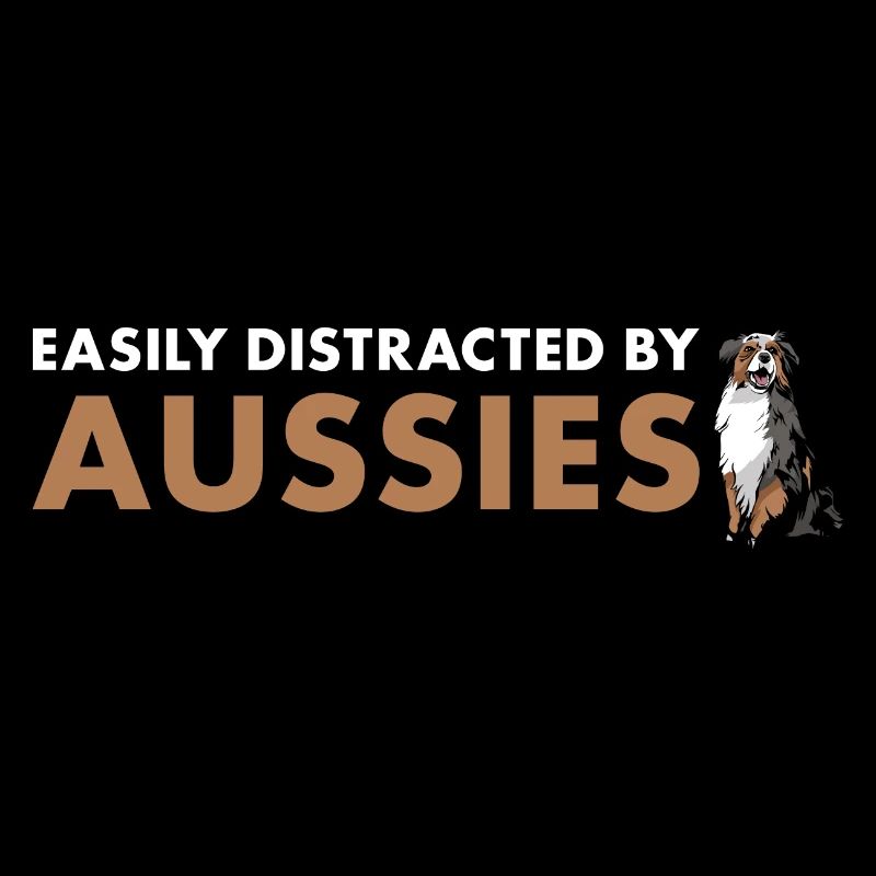Dog Easily Distracted By Aussie