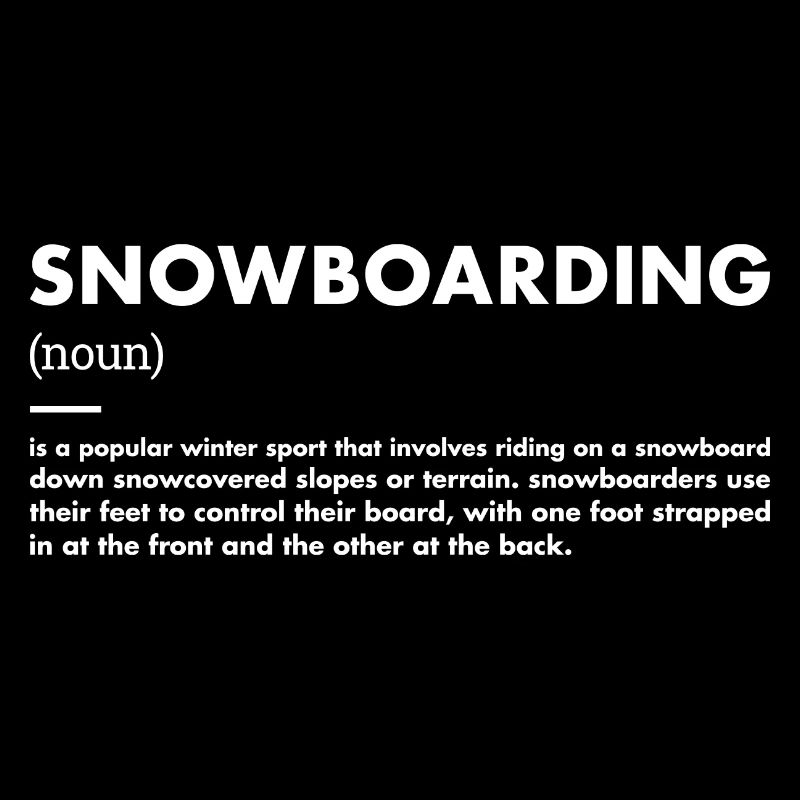 Sport Definition Snowboard