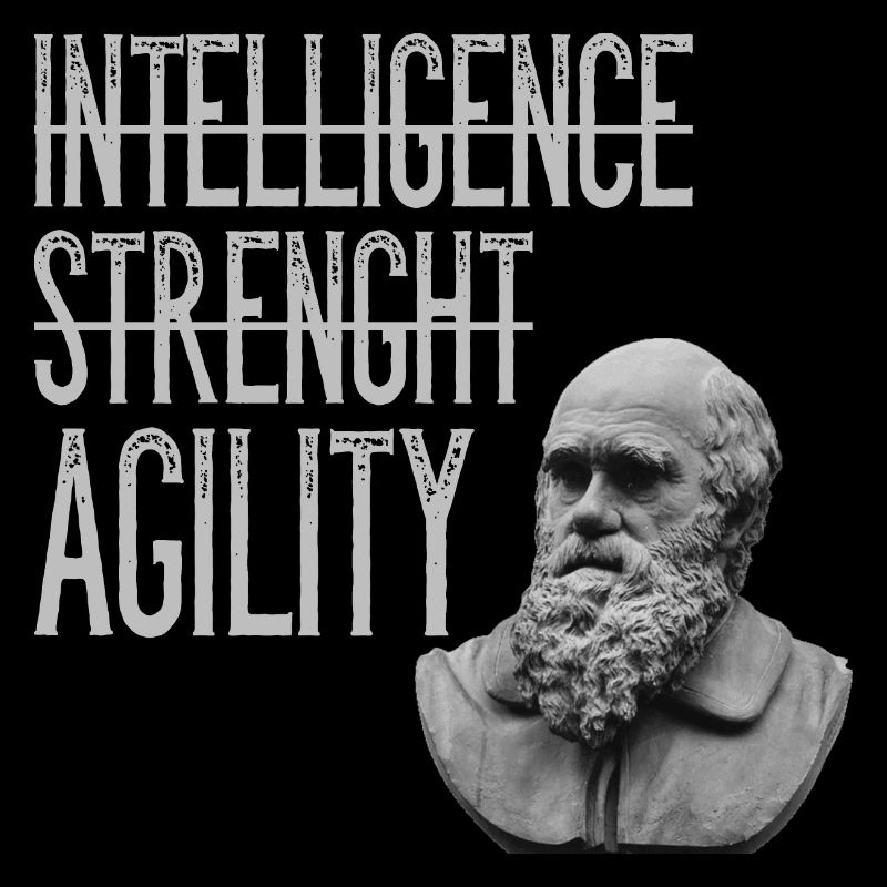 Charles Darwin Agilité Agilité Adaptable