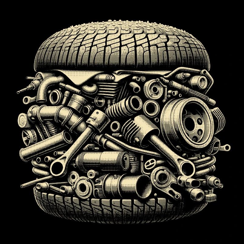 Mechanical Junk Vintage Design