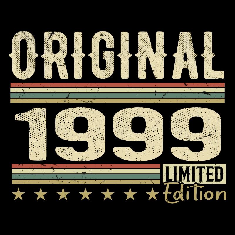 Original 1999 - Retro Birthday Gift 1999