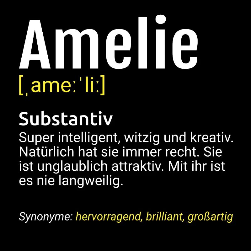Amelie Name Definition