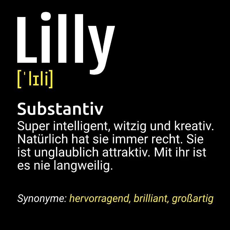 Lilly Name Definition