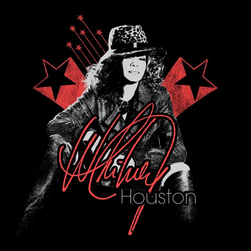 Whitney Houston Image Et Autographe