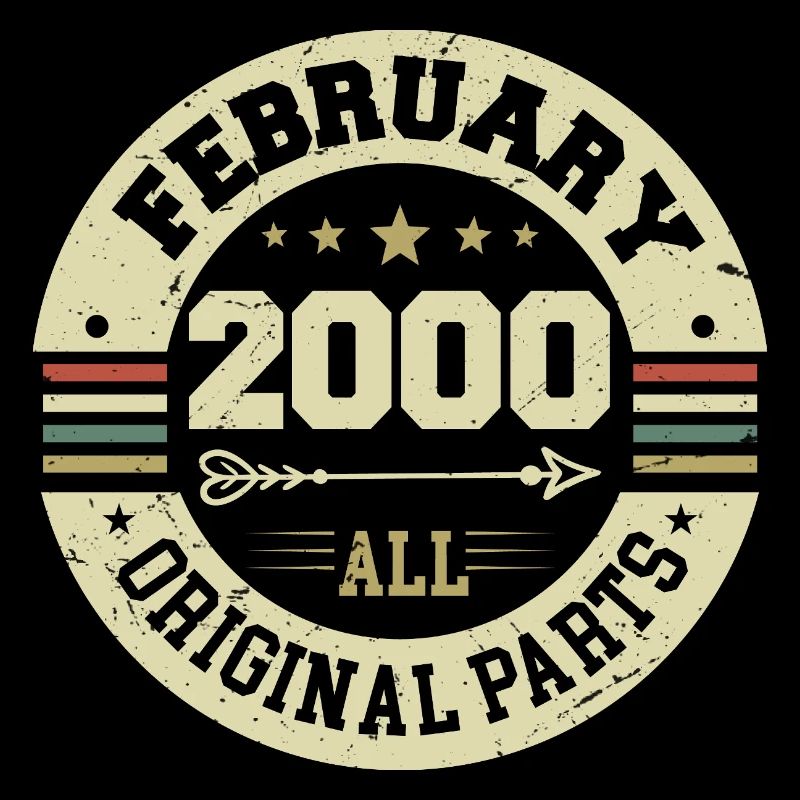 Février 2000 Vintage Cadeau d’anniversaire 2000