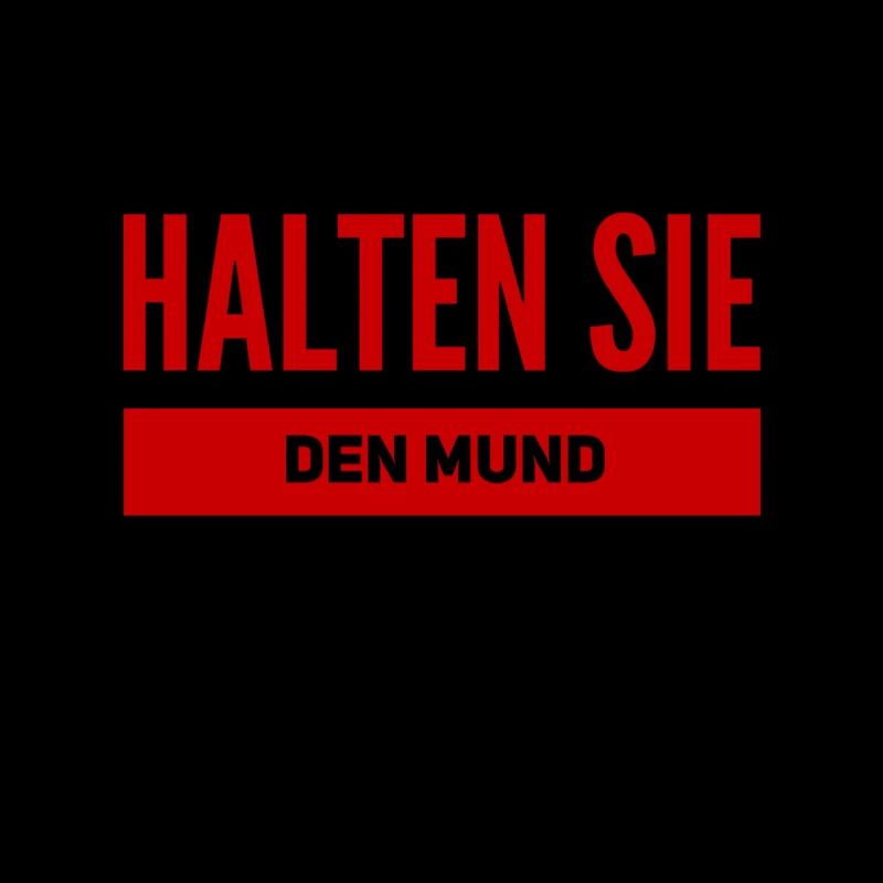 halten Sie die Klappe