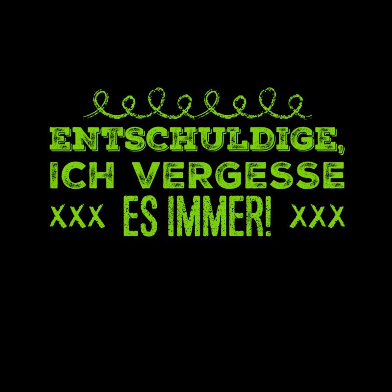 ich bin vergesslich