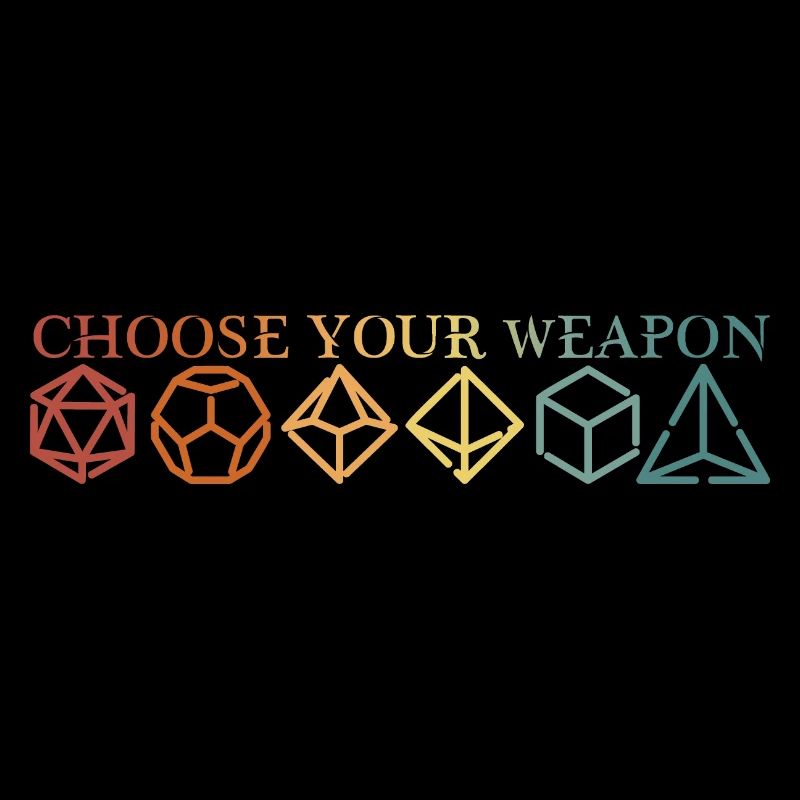 Game Master Dice RPG Dungeons Weapon Craps