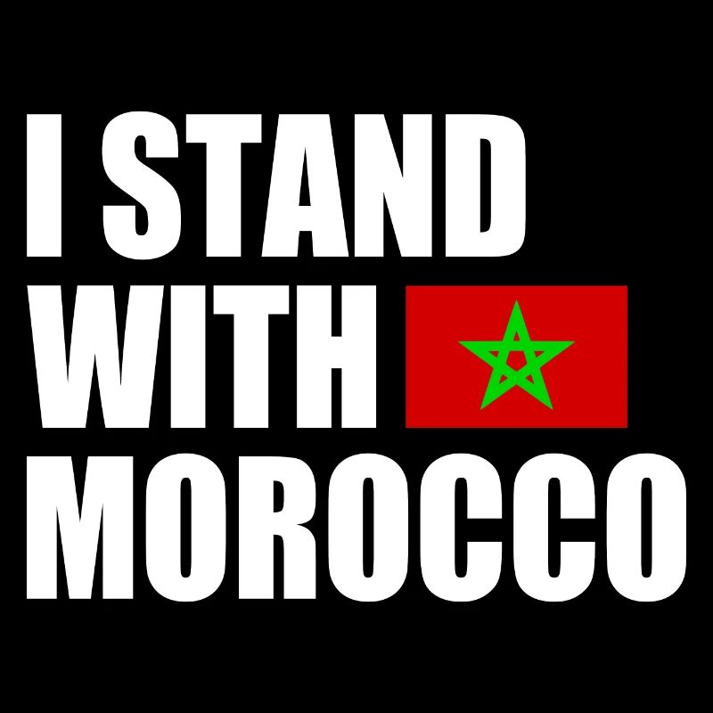 I stand with morocco