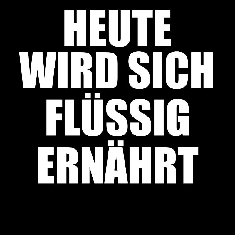 heute wird sich flüssig ernährt bier mulm suff