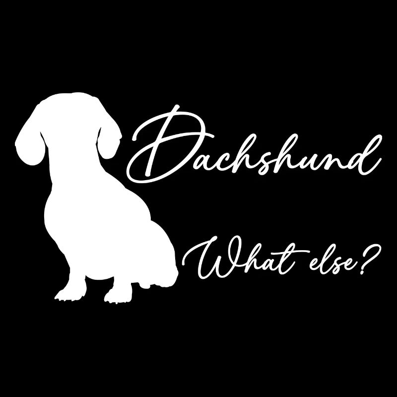Dackel was sonst? Dackelsilhouette