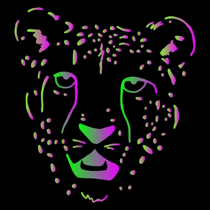 Guépard grand chat Afrique