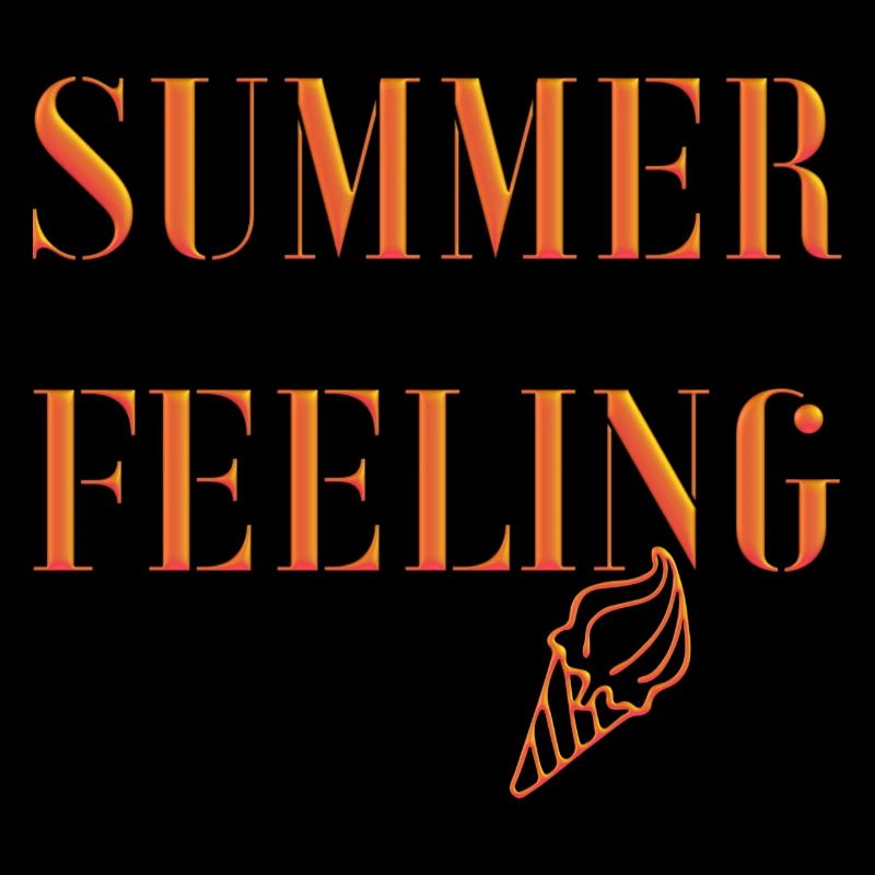 SUMMER FEELING with ice cream