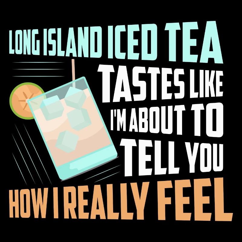 Long Island Iced Tea Tastes Rum Drinking