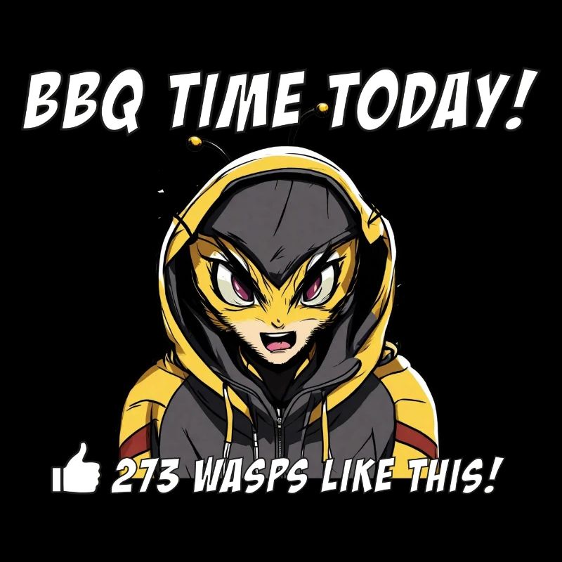 BBQ Time Today 273 guêpes comme celle-ci