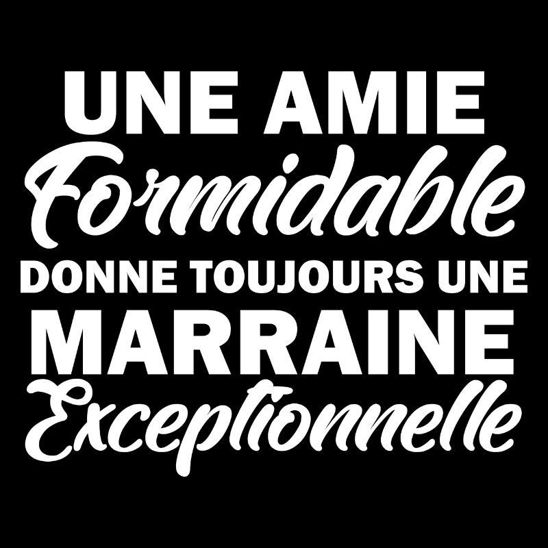 Amie formidable donne une marraine exceptionnelle