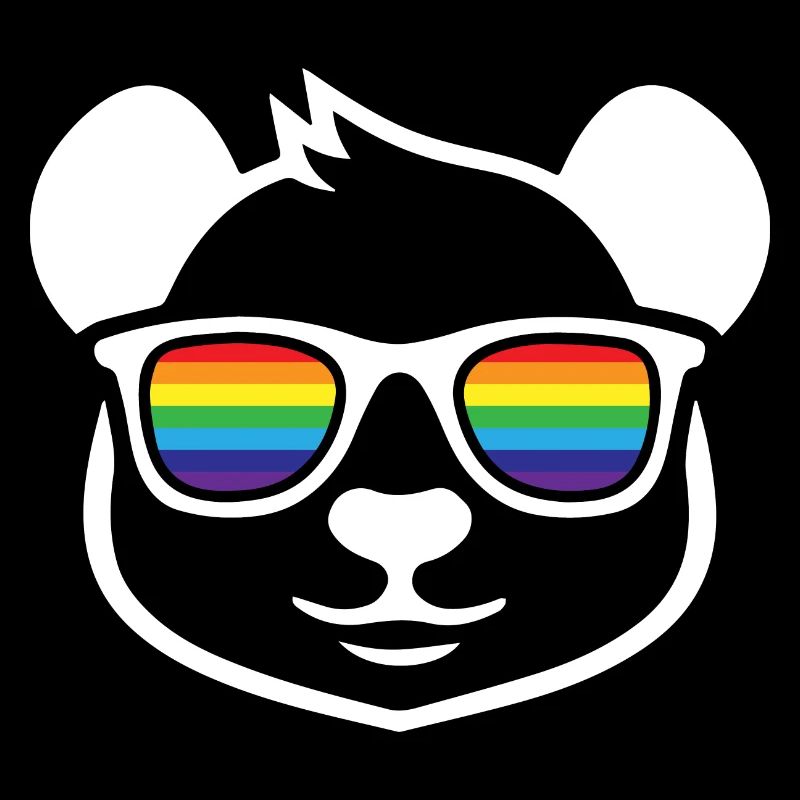 Panda Pride Transgender LGBT Gift Rights