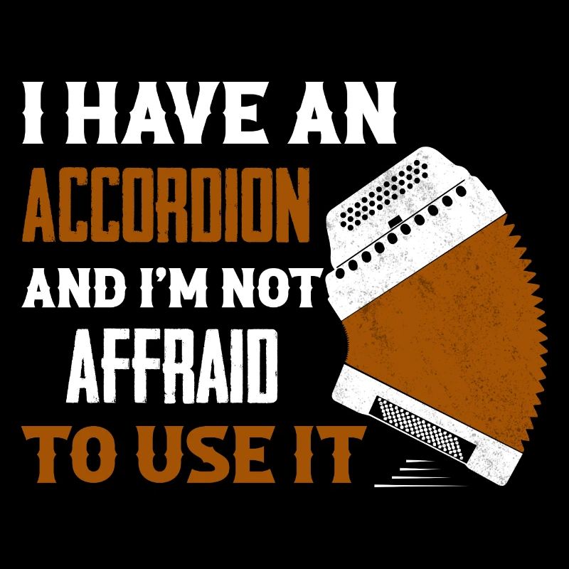I Have An Accordion And I'm Not Affraid To Use It